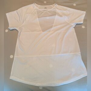 Under Armour White Short Sleeve Tee